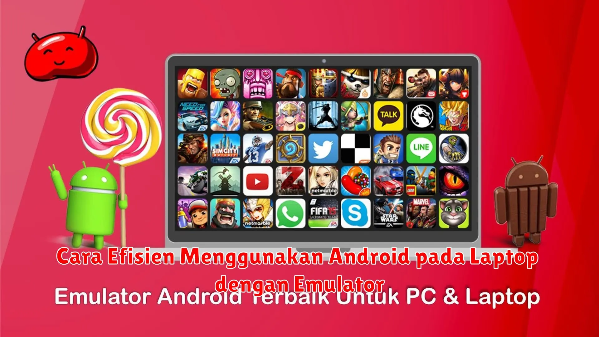 Cara Efisien Menggunakan Android pada Laptop dengan Emulator