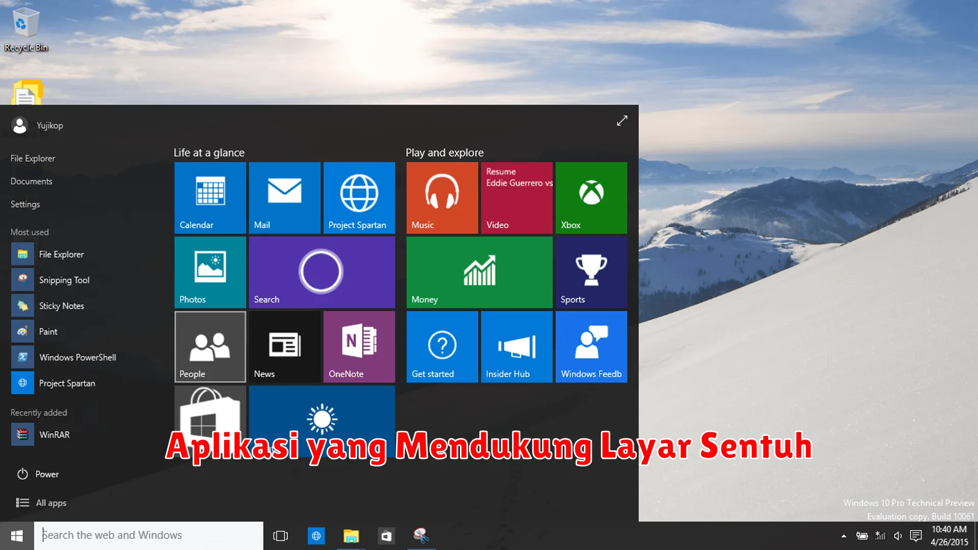 Memaksimalkan Penggunaan Layar Sentuh Pada Laptop Windows Bidangusaha