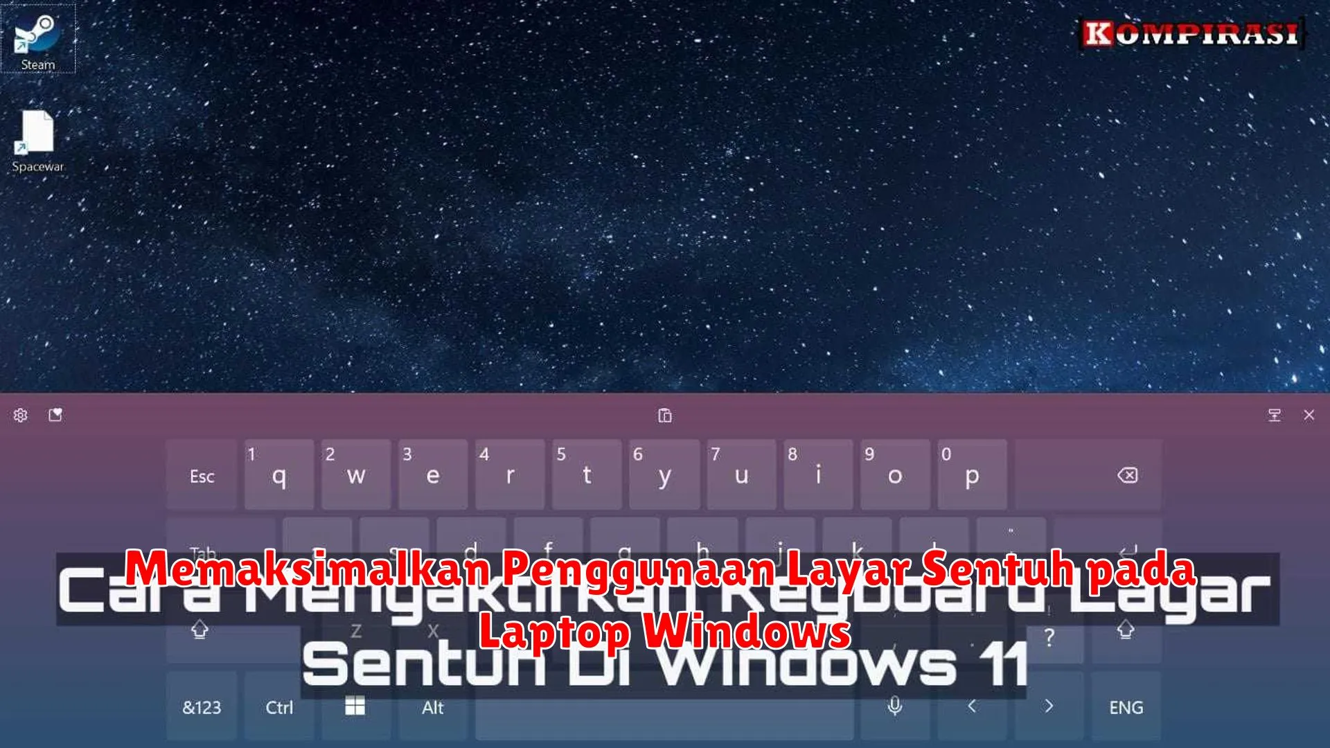 Memaksimalkan Penggunaan Layar Sentuh Pada Laptop Windows Bidangusaha