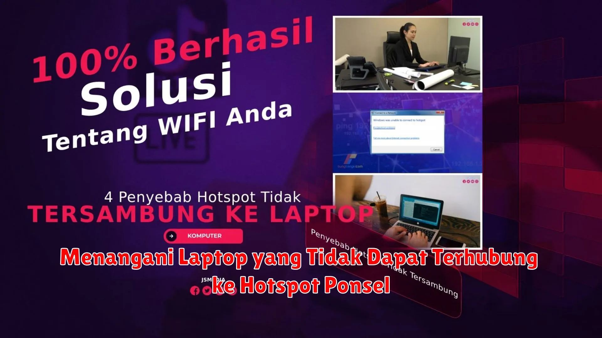 Menangani Laptop yang Tidak Dapat Terhubung ke Hotspot Ponsel