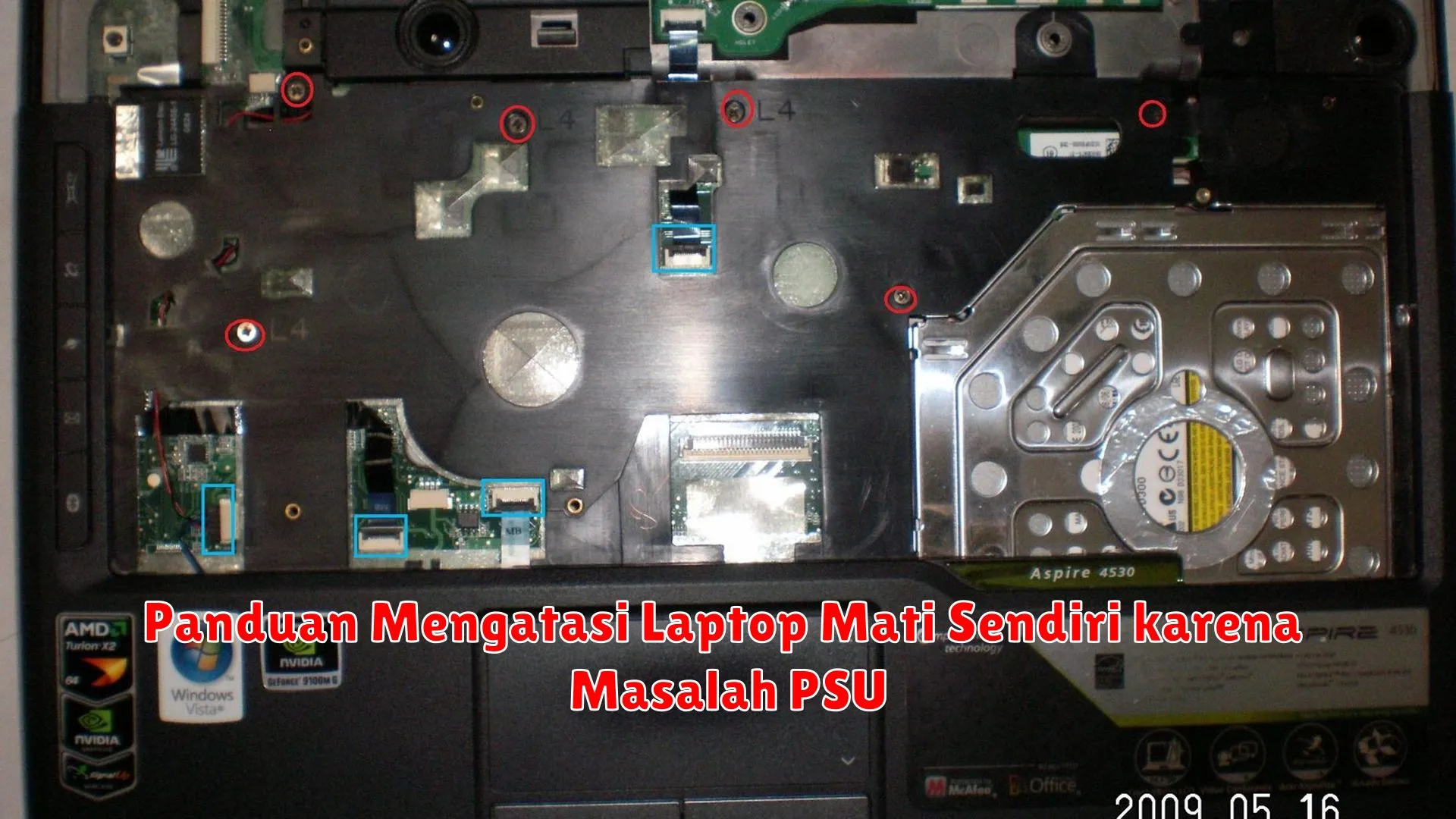 Panduan Mengatasi Laptop Mati Sendiri karena Masalah PSU