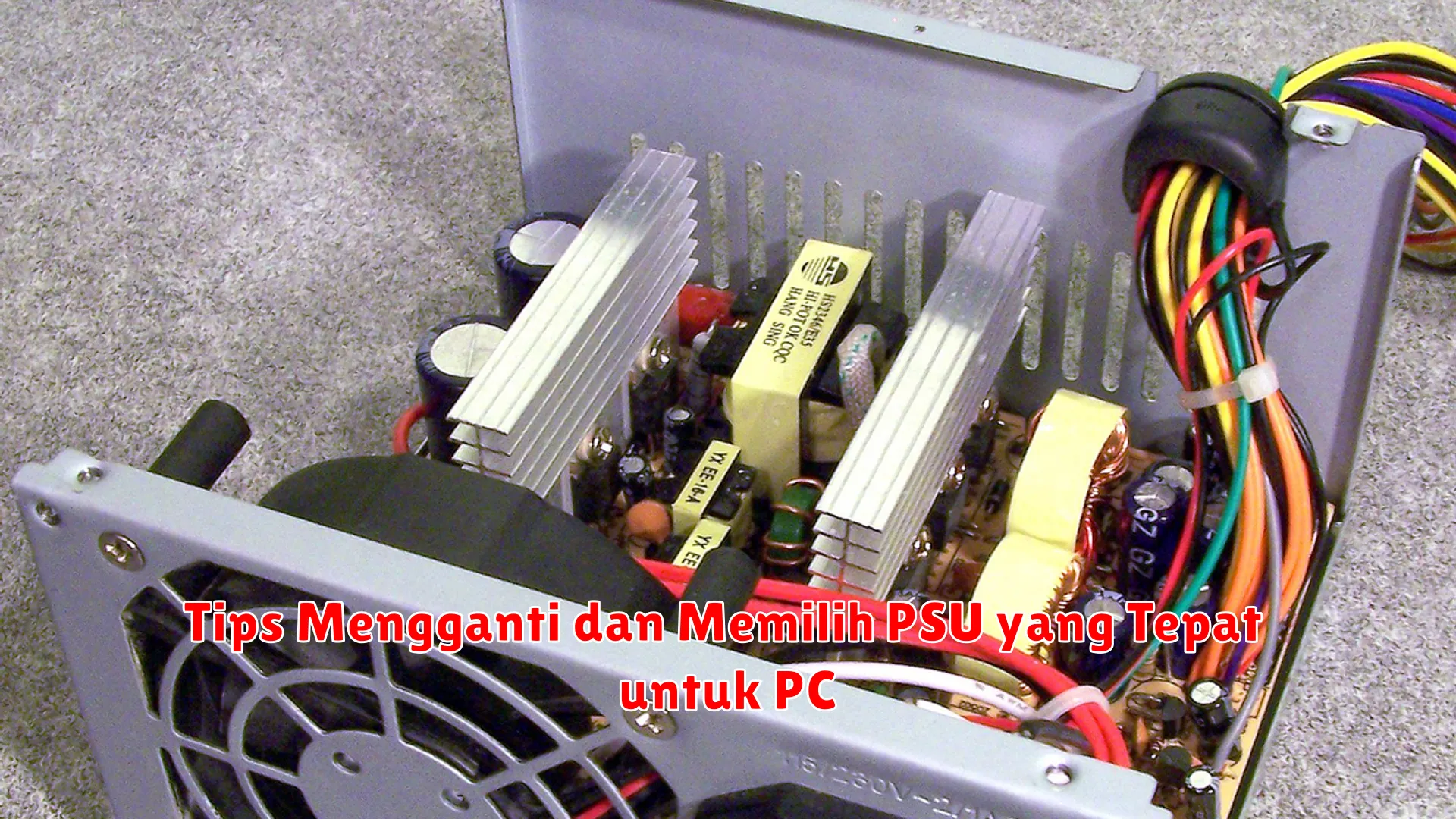 Tips Mengganti dan Memilih PSU yang Tepat untuk PC