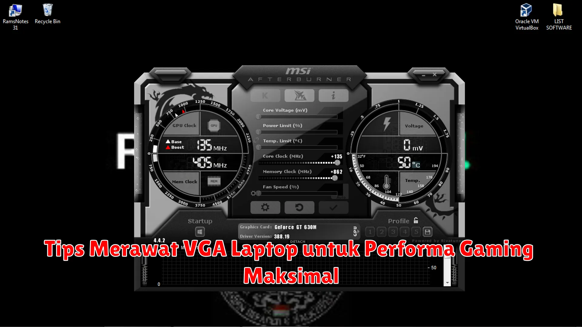 Tips Merawat VGA Laptop untuk Performa Gaming Maksimal